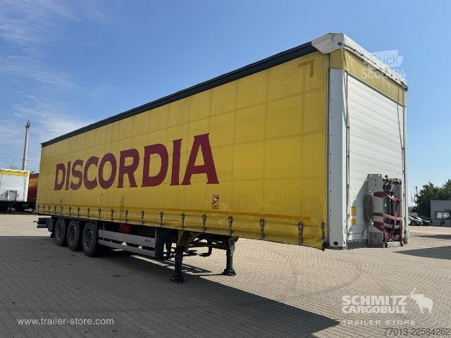 Brandalı açık yarı römork Schmitz Cargobull Curtainsider Standard