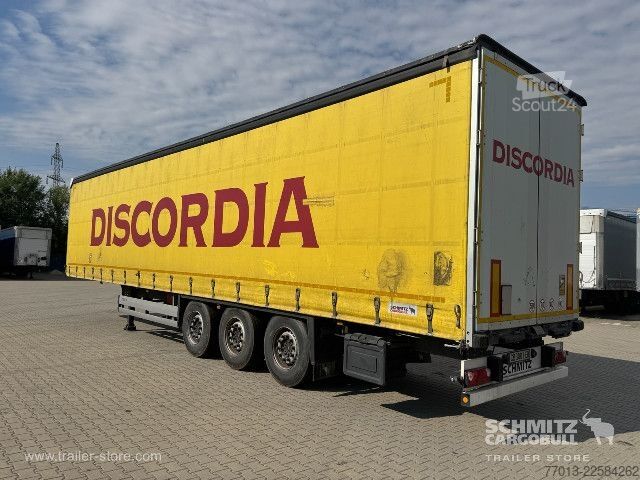 Brandalı açık yarı römork Schmitz Cargobull Curtainsider Standard