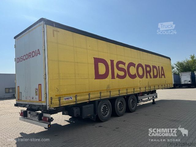 Brandalı açık yarı römork Schmitz Cargobull Curtainsider Standard