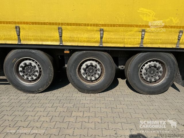 Brandalı açık yarı römork Schmitz Cargobull Curtainsider Standard
