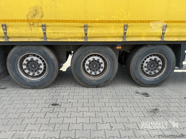 Brandalı açık yarı römork Schmitz Cargobull Curtainsider Standard
