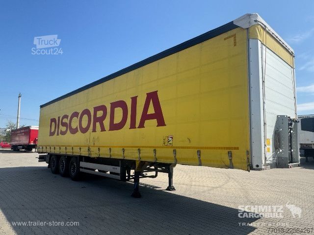 Brandalı açık yarı römork Schmitz Cargobull Curtainsider Standard