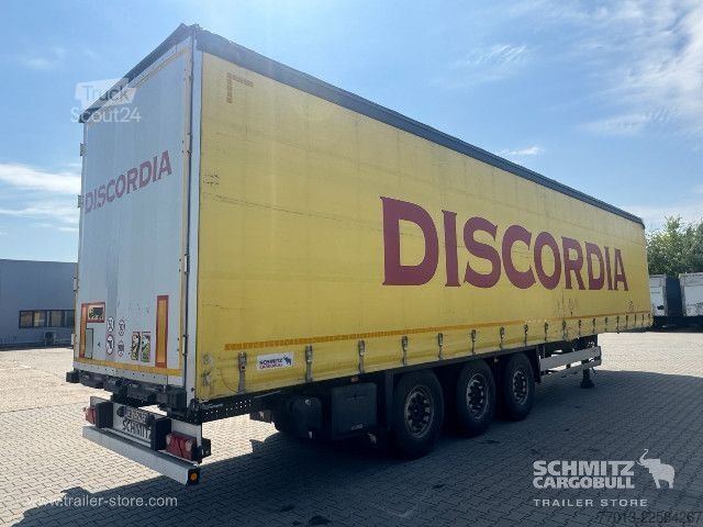 Brandalı açık yarı römork Schmitz Cargobull Curtainsider Standard