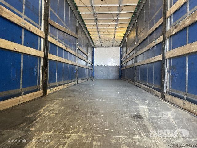 Öppen semitrailer med kapell Berger Curtainsider Standard