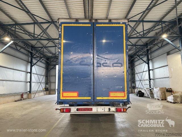 Öppen semitrailer med kapell Berger Curtainsider Standard