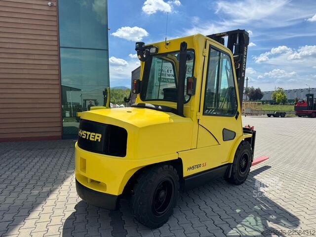 Carretilla elevadora Hyster H 5.5 XM // Full cabin // Only 6135 hour