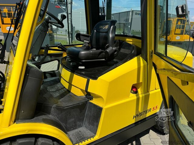 Carretilla elevadora Hyster H 5.5 XM // Full cabin // Only 6135 hour
