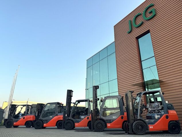 Carretilla elevadora Hyster H 5.5 XM // Full cabin // Only 6135 hour