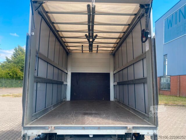 Gardinsided kassevogn IVECO Daily 72C18 Hi-Matic Schiebe Plane +LBW