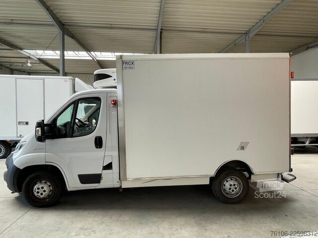 Šaldytuvo kėbulo furgonas FIAT Ducato Tiefkühlkoffer *Carrier*Klima*motorschade