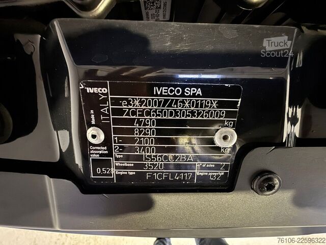 Højt tag varevogn IVECO Daily 50C18 Kastenwagen *Navi*Ahk**