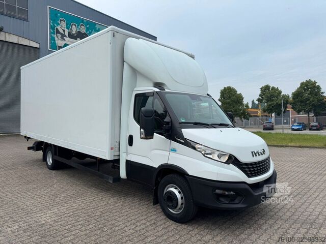 Sandučar IVECO Daily 72C18 Hi Matic Koffer mit Ladebordwand