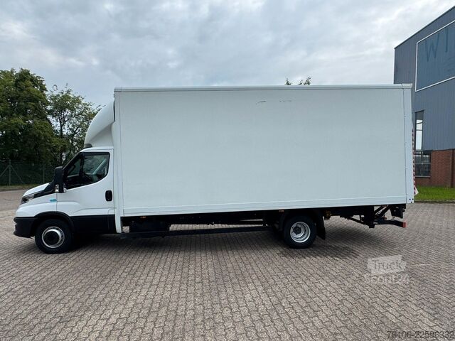 Sandučar IVECO Daily 72C18 Hi Matic Koffer mit Ladebordwand