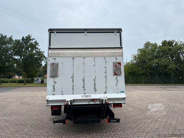 Sandučar IVECO Daily 72C18 Hi Matic Koffer mit Ladebordwand