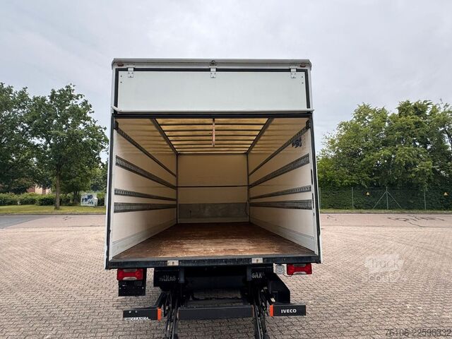 Sandučar IVECO Daily 72C18 Hi Matic Koffer mit Ladebordwand