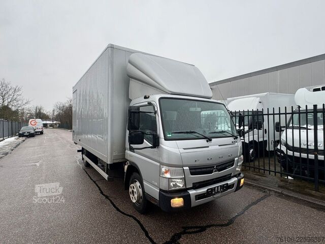 Sandučar FUSO Canter 7C18 Koffer mit Ladebordwand *Klima*