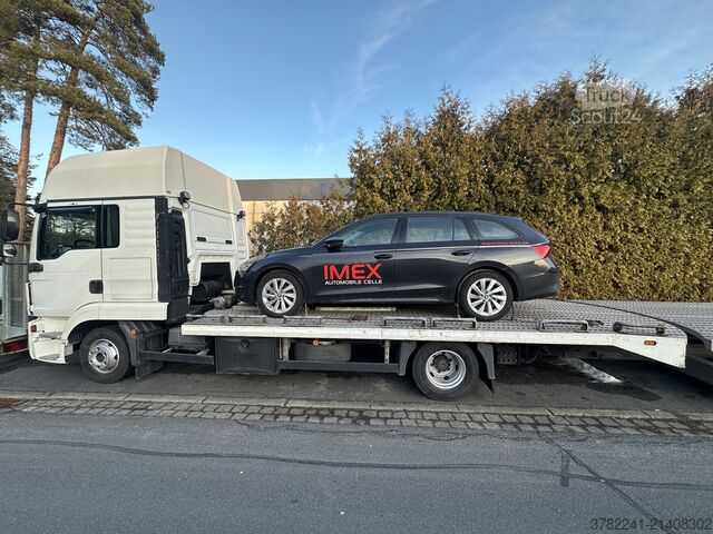 Dėžinis sunkvežimis MAN TGL 8.250 Autotransporter FFH Standklima