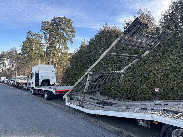 Dėžinis sunkvežimis MAN TGL 8.250 Autotransporter FFH Standklima