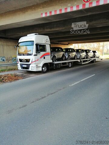 Car carrier van MAN TGL 8.250 Autotransporter FFH Standklima