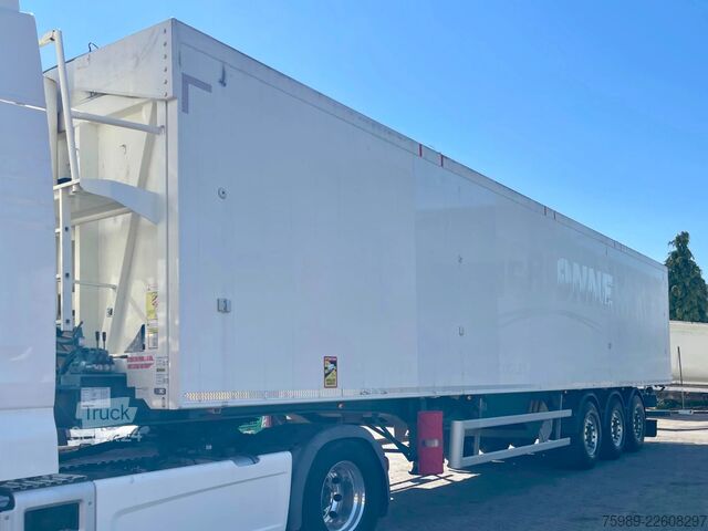 Volquete Trouillet SOCARI 69 m3, left side opens, self pump tyres,...