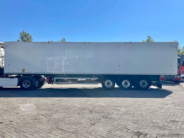 Volquete Trouillet SOCARI 69 m3, left side opens, self pump tyres,...