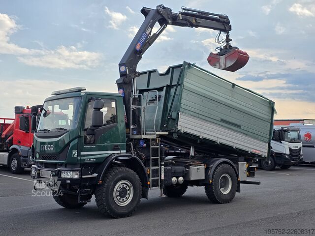 Camião basculante Iveco 150E280 4x4 Allrad Kipper HMF 1820