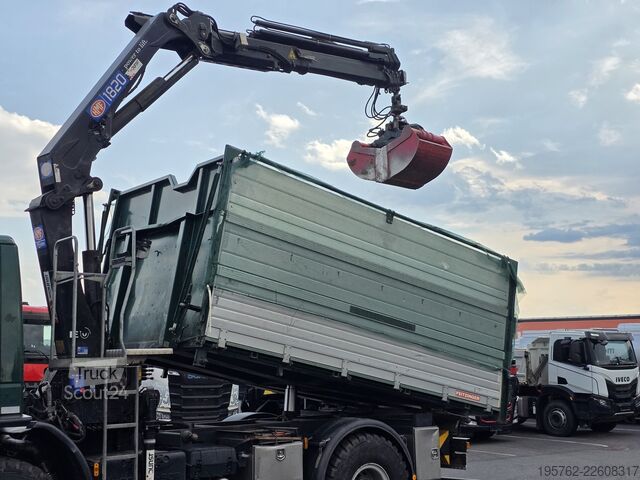 Camião basculante Iveco 150E280 4x4 Allrad Kipper HMF 1820