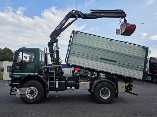 Camião basculante Iveco 150E280 4x4 Allrad Kipper HMF 1820