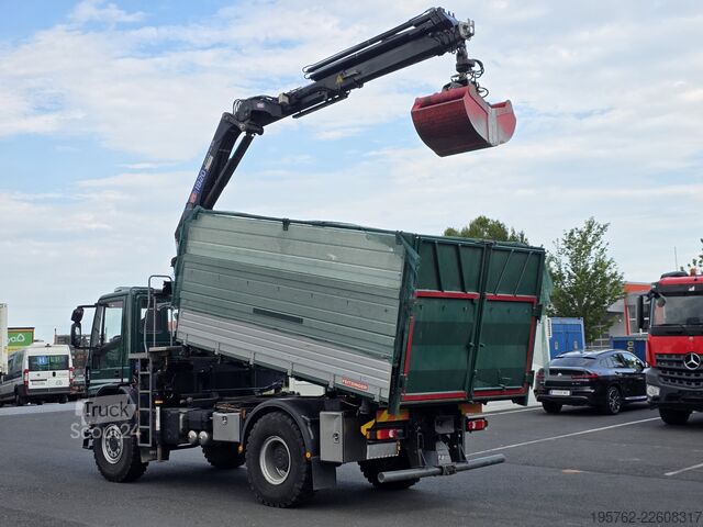 Camião basculante Iveco 150E280 4x4 Allrad Kipper HMF 1820