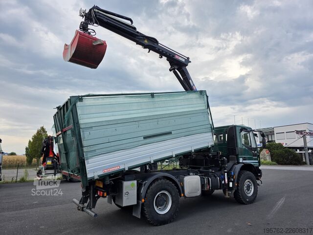 Camião basculante Iveco 150E280 4x4 Allrad Kipper HMF 1820