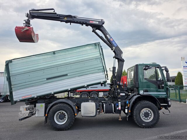 Camião basculante Iveco 150E280 4x4 Allrad Kipper HMF 1820