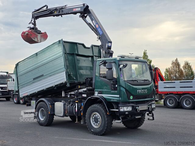 Camião basculante Iveco 150E280 4x4 Allrad Kipper HMF 1820
