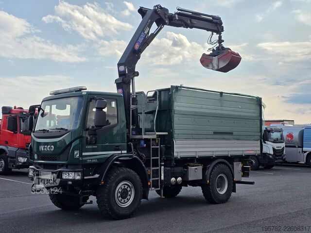 Camião basculante Iveco 150E280 4x4 Allrad Kipper HMF 1820