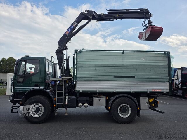 Camião basculante Iveco 150E280 4x4 Allrad Kipper HMF 1820
