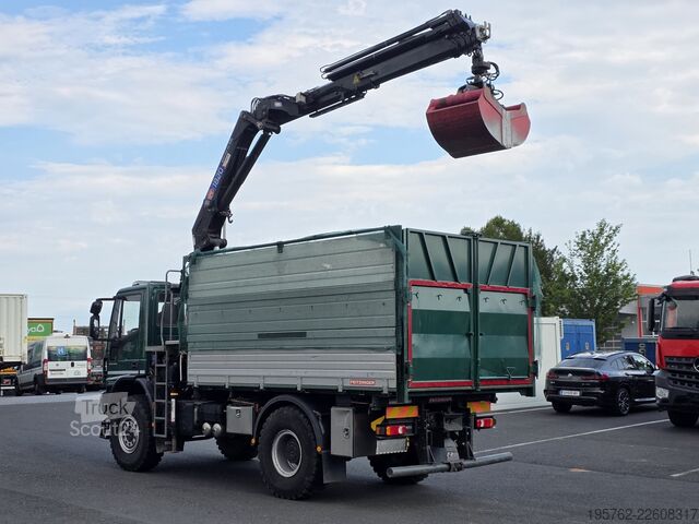 Camião basculante Iveco 150E280 4x4 Allrad Kipper HMF 1820