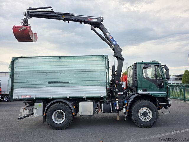 Camião basculante Iveco 150E280 4x4 Allrad Kipper HMF 1820