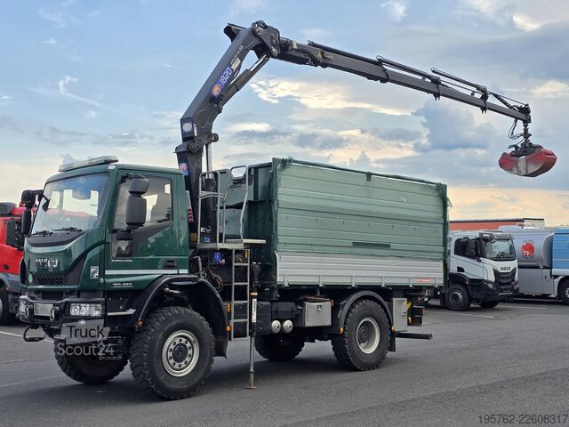 Camião basculante Iveco 150E280 4x4 Allrad Kipper HMF 1820