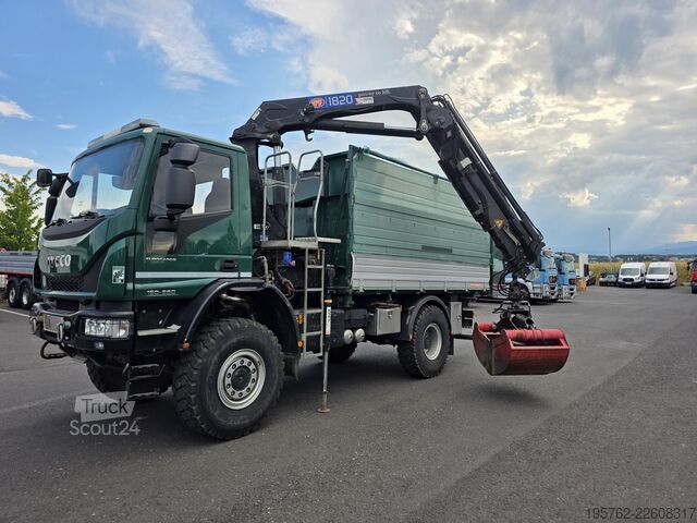 Camião basculante Iveco 150E280 4x4 Allrad Kipper HMF 1820