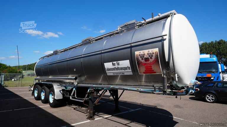 Продовольча цистерна Pacton 3 axle food tank trailer 30.000ltr