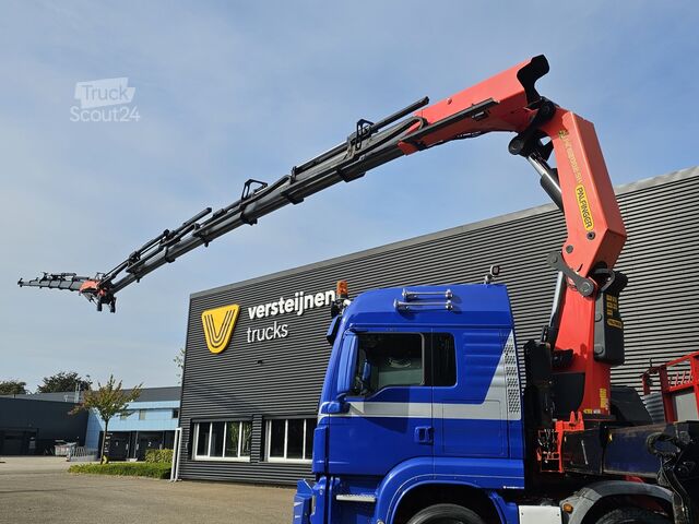 Vrachtwagen met kraan MAN TGS 35.500 8x4-6 / PALFINGER 92 t/m CRANE +JIB