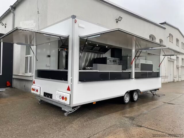 Remorcă de vânzare Dönerwagen, Imbissanhänger, Dönerwagen, Pizzawagen