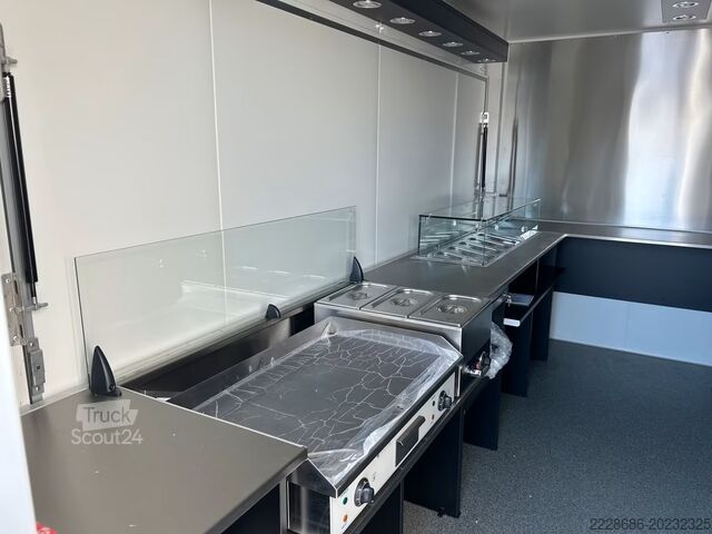 Remorque de vente Foodtruck-Imbisswagen Imbisswagen