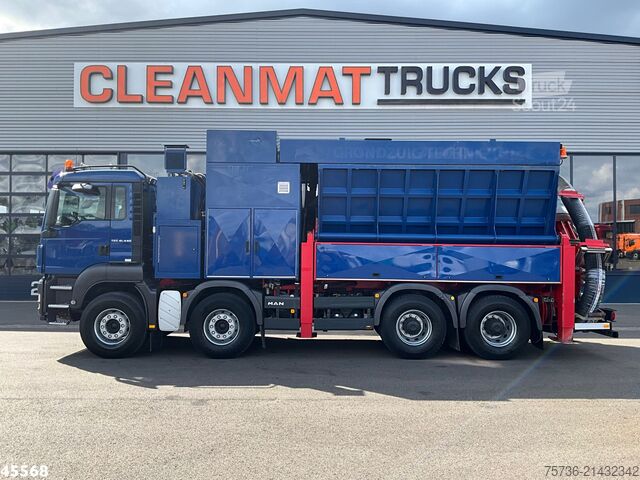 Imuajoneuvo MAN TGS 41.440 8x4 Full Steel Reschwitzer 10m³ Saug...