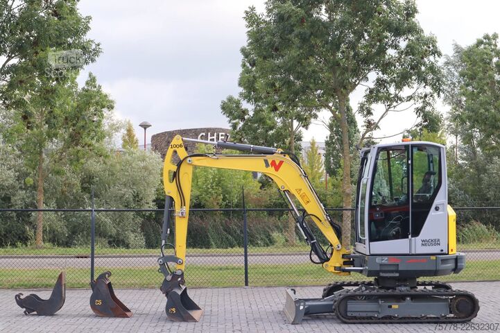 Miniexcavadora WACKER NEUSON EZ36 | VDS | 3X BUCKET | LOW HOURS! | QUICK COU...