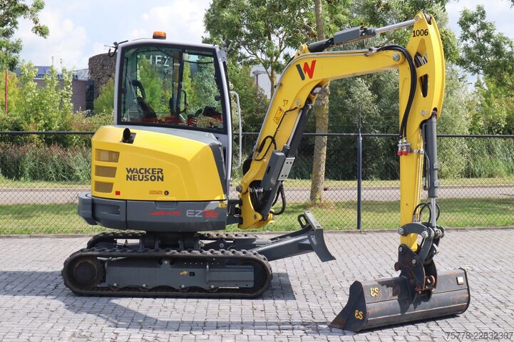 Miniexcavadora WACKER NEUSON EZ36 | VDS | 3X BUCKET | LOW HOURS! | QUICK COU...