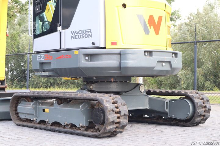 Miniexcavadora WACKER NEUSON EZ36 | VDS | 3X BUCKET | LOW HOURS! | QUICK COU...