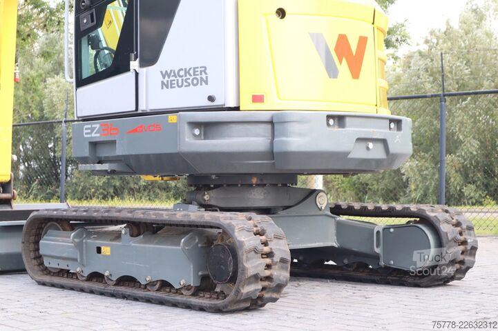 Excavadora sobre orugas WACKER NEUSON EZ36 | VDS | 3X BUCKET | LOW HOURS! | QUICK COU...