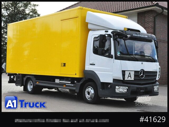 Skříňová dodávka MERCEDES-BENZ Atego 818 L, Koffer, Automatik, , Seitentür