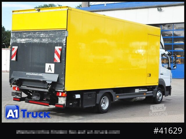 Skříňová dodávka MERCEDES-BENZ Atego 818 L, Koffer, Automatik, , Seitentür