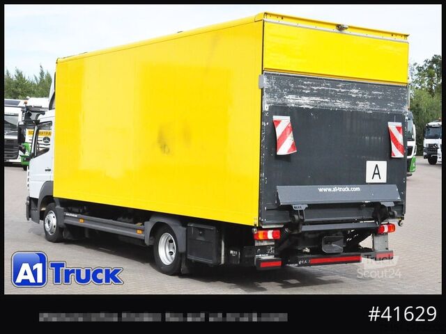 Skříňová dodávka MERCEDES-BENZ Atego 818 L, Koffer, Automatik, , Seitentür